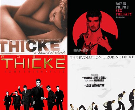 Robin Thicke albums