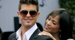 Robin Thicke and wife Paula Patton