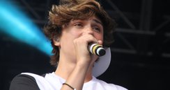 George performing at Ponty's Big Weekend