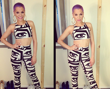jessie j with purple hair