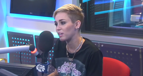 MIley Cyrus On Capital FM