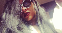 Rihanna grey hair