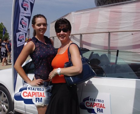 Capital FM at the Food and Drink Festival 2013
