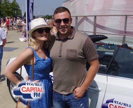 Capital FM at the Food and Drink Festival 2013