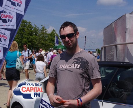 Capital FM at the Food and Drink Festival 2013