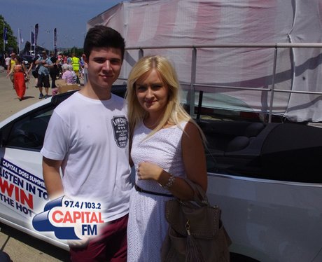 Capital FM at the Food and Drink Festival 2013