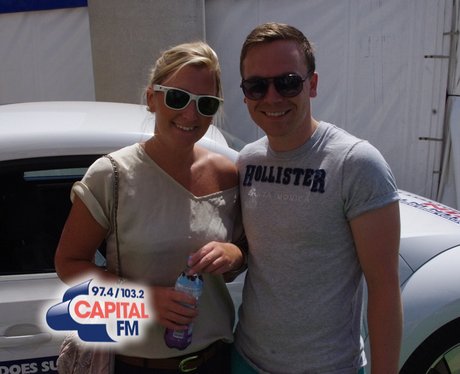 Capital FM at the Food and Drink Festival 2013