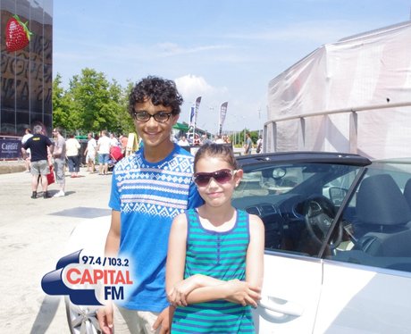 Capital FM at the Food and Drink Festival 2013