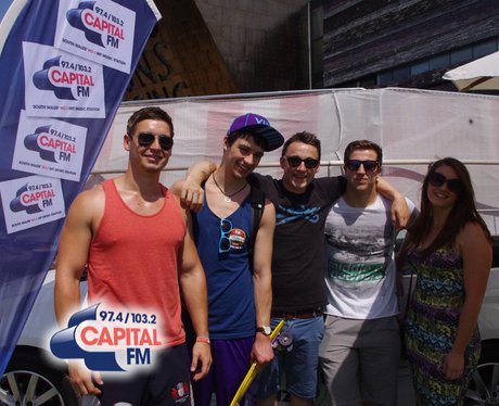 Capital FM at the Food and Drink Festival 2013