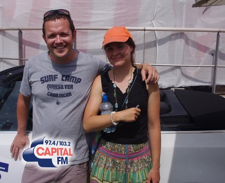Capital FM at the Food and Drink Festival 2013
