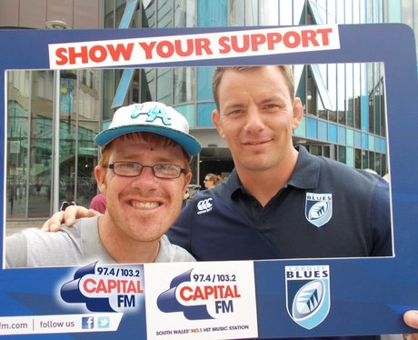 Capital were there for the launch of the Cardiff B