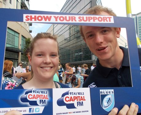Capital were there for the launch of the Cardiff B