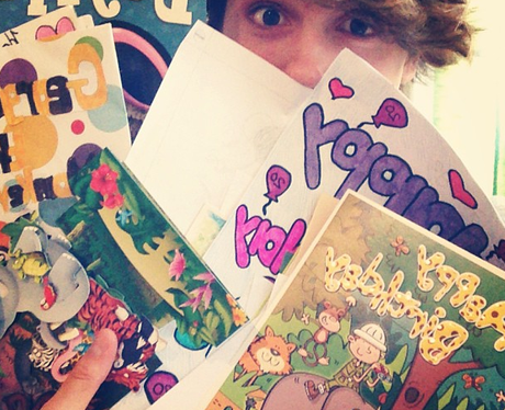 George from Union J celebrates his birthday