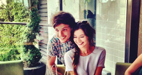 Louis Tomlinson and Eleanor Calder 