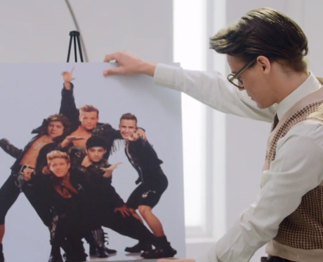 Harry Styles in the 'Best Song Ever' music video
