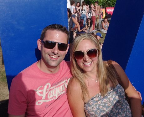 Check out the crowd next to our Capital letters at