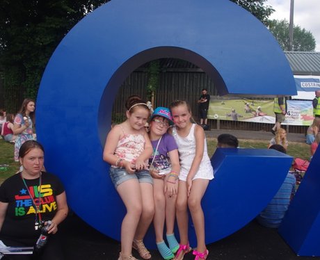 Check out the crowd next to our Capital letters