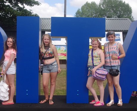 Check out the crowd next to our Capital letters at