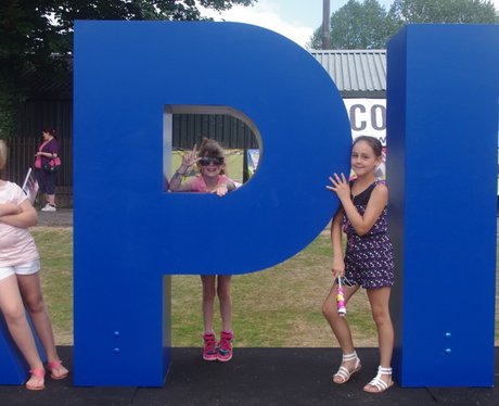 Check out the crowd next to our Capital letters at
