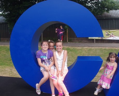Check out the crowd next to our Capital letters at