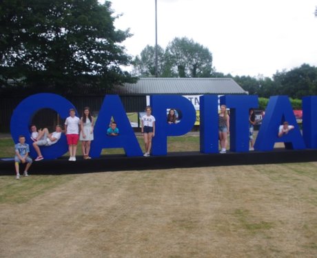Check out the crowd next to our Capital letters at