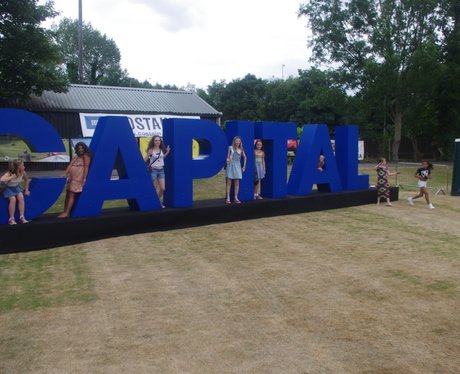 Check out the crowd next to our Capital letters at