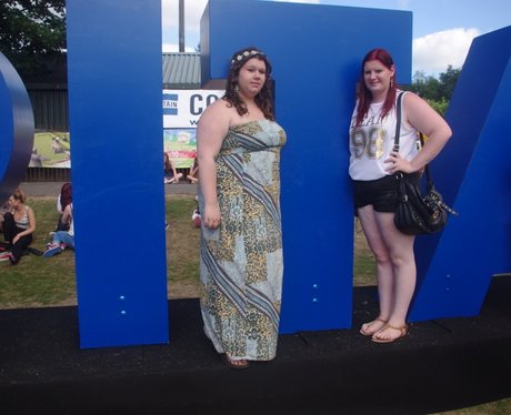 Check out the crowd next to our Capital letters at