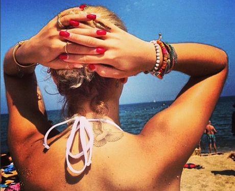 Rita Ora on holiday