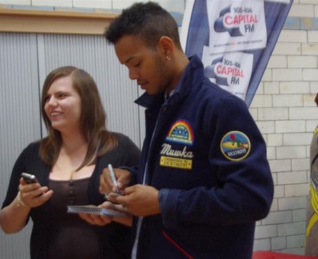 were you pap'd by the Capital fm street stars?