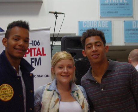 were you pap'd by the Capital fm street stars?