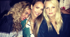 Beyonce and Jessica Alba Instagram