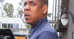 Jay Z visist North West