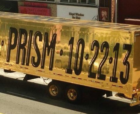 Katy Perry new album Prism release date on gold truck