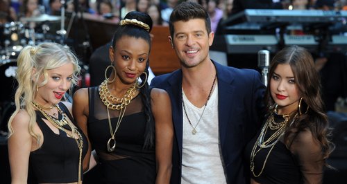 Robin Thicke on the Today show