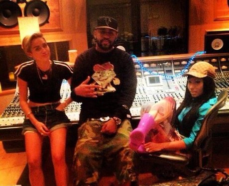 Miley Cyrus And Nicki Minaj