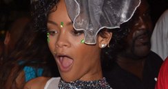 Rihanna at barbados carnival