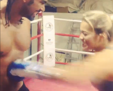 Rita Ora and David Haye