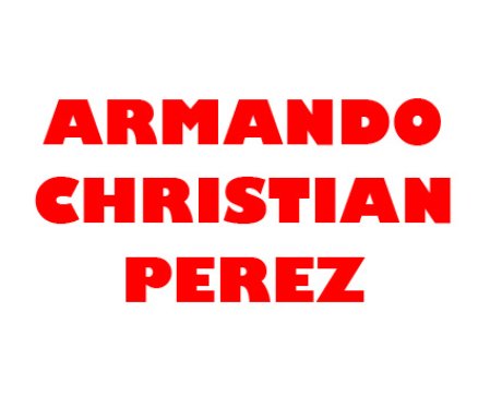 pitbull real name