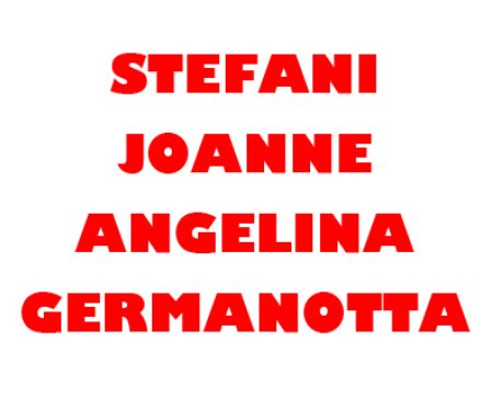 gaga name