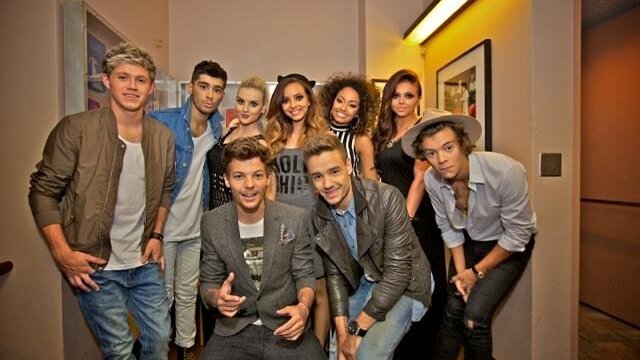 Little Mix and One Direction