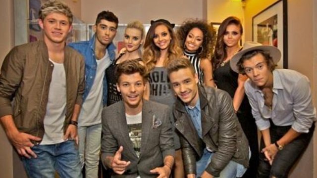 Little Mix and One Direction
