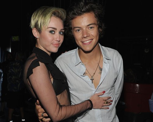 Miley Cyrus and Harry Styles