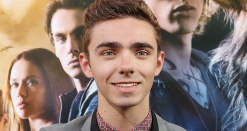 Nathan Sykes on the red carpet