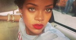 Rihanna In A Taxi From Twitter