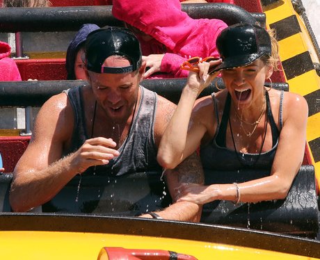 Sarah Harding at universal studios