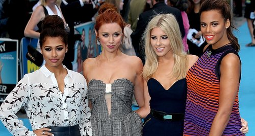 The Saturdays on the red carpet