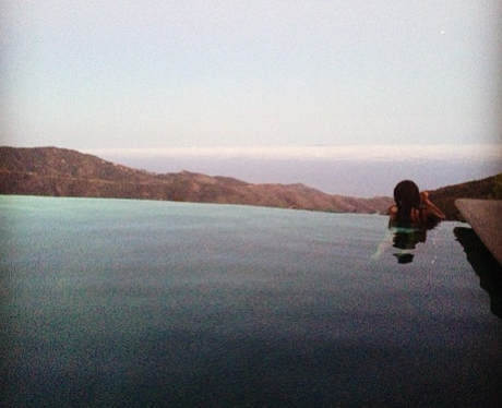 Cheryl Cole on holiday