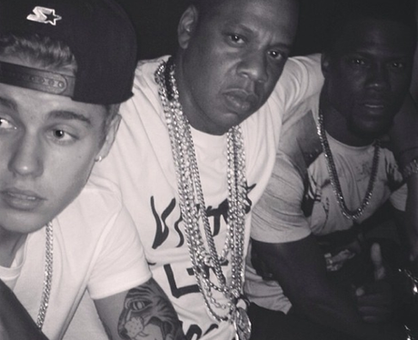 Justin Bieber and Jay Z