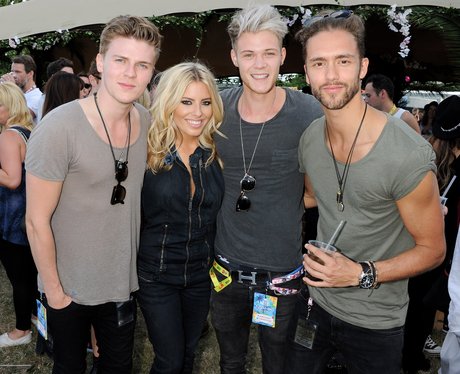 Mollie King and Lawson V Festival