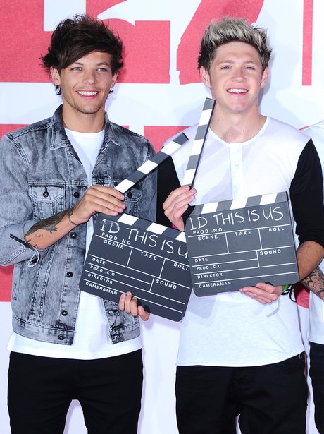 One Direction at their 'This Is Us' press conference